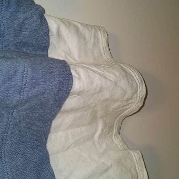 Pure Jill Women's Size L Petite Cotton Linen Blend Lagen Layered Look Top - Picture 3 of 10